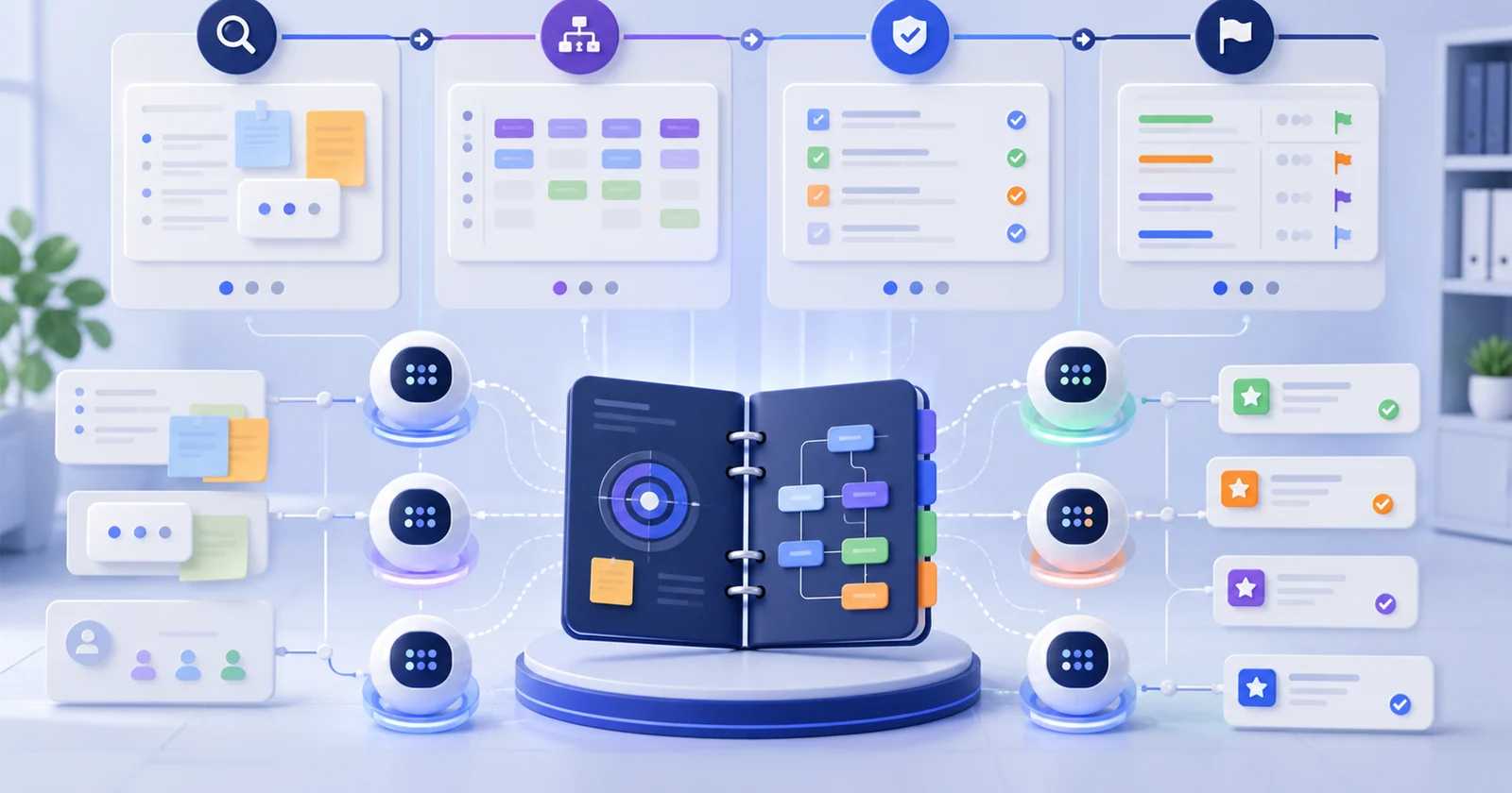 Business analyst playbook coordinates AI agents across discovery, story mapping, validation, and prioritization