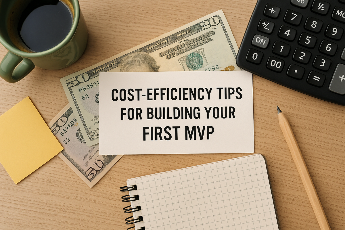 cost‑efficiency tips for building your first MVP