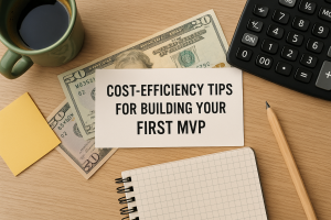 cost‑efficiency tips for building your first MVP