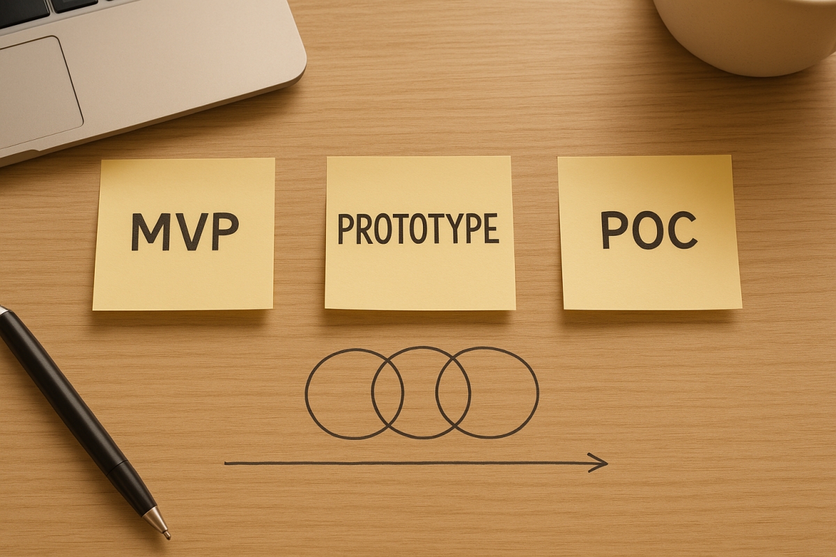 MVP vs Prototype vs POC