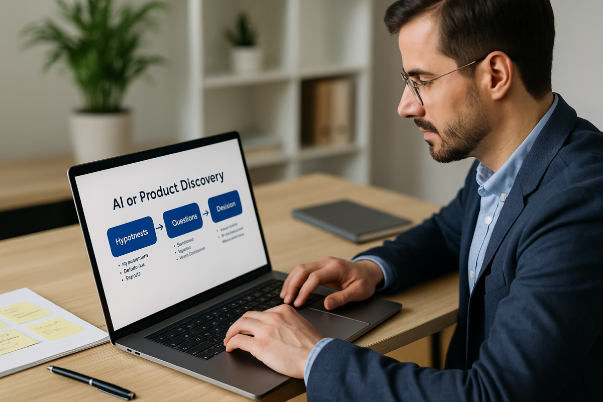 Cover image for AI for Product Discovery: How to Validate Assumptions Faster