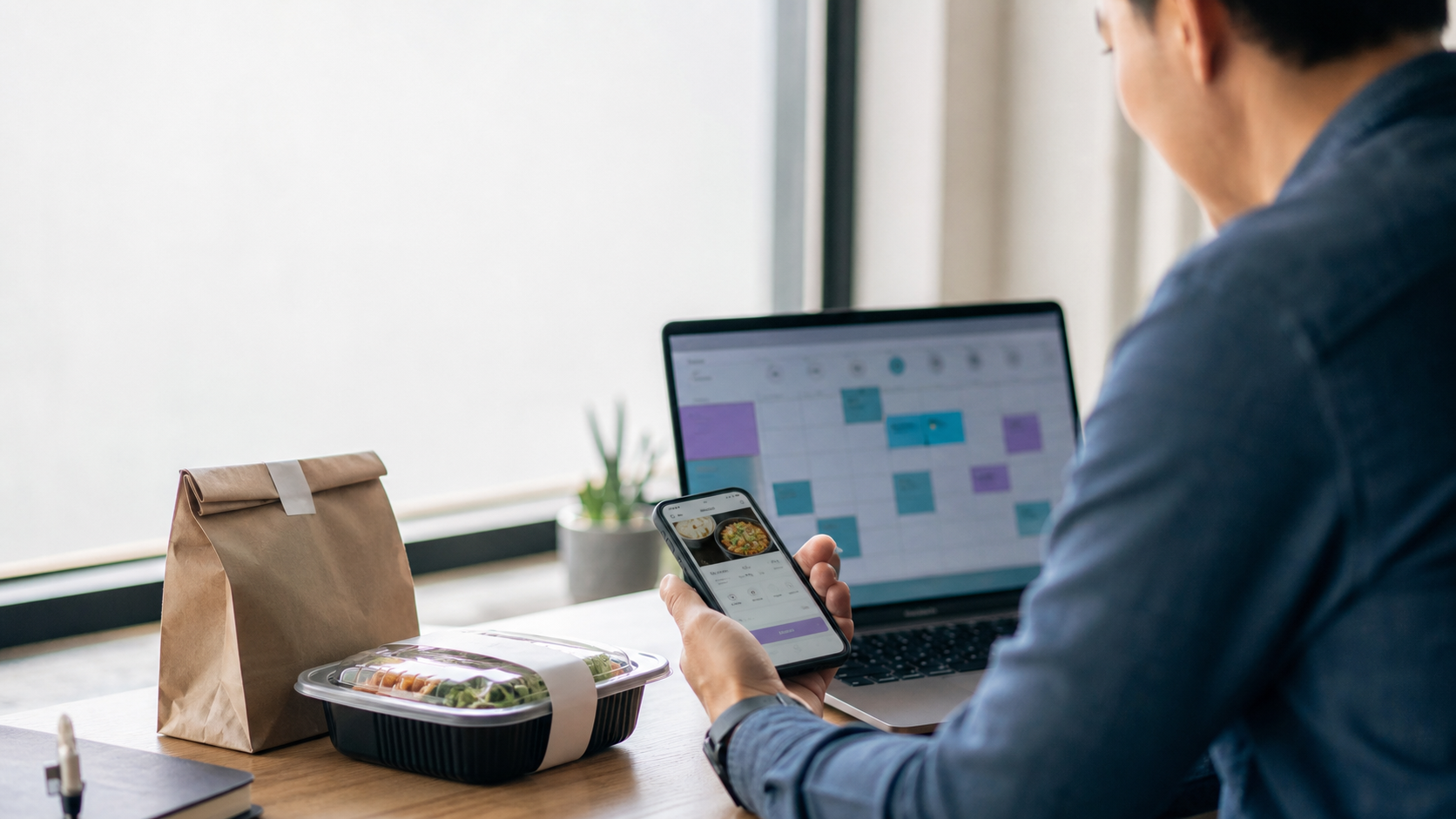 Cover image for Designing a calendar-timed food delivery app: from a raw idea to a 111-story backlog